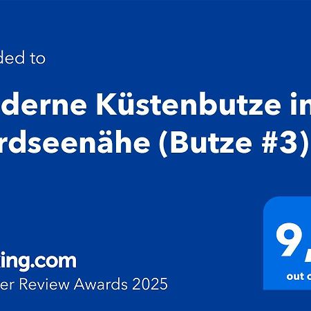 Moderne Kuestenbutze In Nordseenaehe Mildstedt Zewnętrze zdjęcie