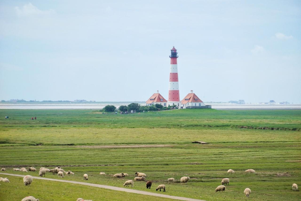 Moderne Kuestenbutze In Nordseenaehe Mildstedt Zewnętrze zdjęcie