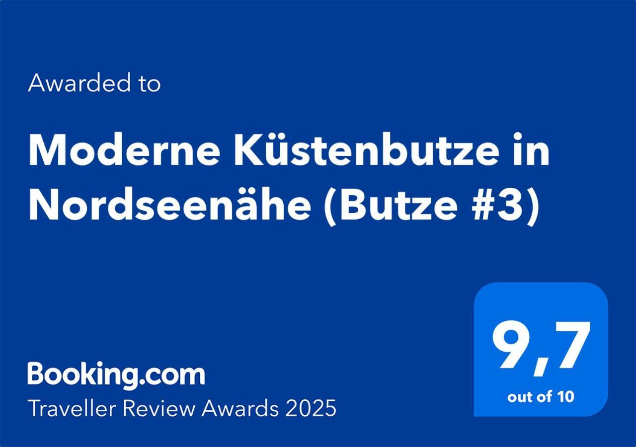 Moderne Kuestenbutze In Nordseenaehe Mildstedt Zewnętrze zdjęcie